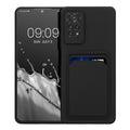 Handyhülle mit Kartenfach für Xiaomi Redmi Note 11 Pro / Note 11 Pro (5G) / Note 12 Pro (4G) Silikon Matt