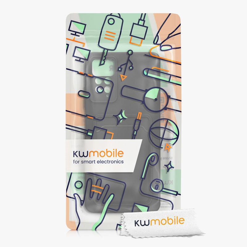 Handyhülle mit Kartenfach für Xiaomi Redmi Note 11 Pro / Note 11 Pro (5G) / Note 12 Pro (4G) Silikon Matt