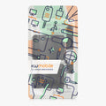 kwmobile 2x ID Karten Schutzhülle - 2er Set Hardcase Kartenschutzhülle mit Band - ID Card Hülle - [dsg03] - Hüllen