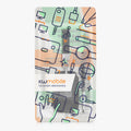 kwmobile Autoschlüssel Kunstleder Hülle kompatibel mit Renault 4-Tasten Smartkey Autoschlüssel (nur Keyless Go) - Schlüsselhülle Schlüssel Case - Cover