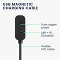 kwmobile Smartwatch Ladekabel für Xplora X5 / X5 Play / X4 USB Ladekabel für Smartwatch - Smart Watch Aufladekabel