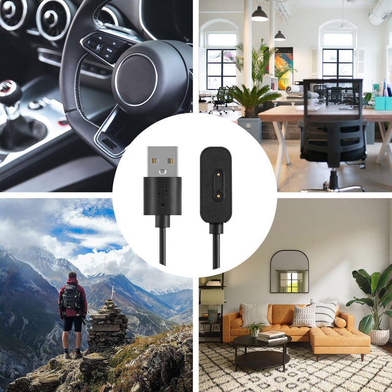 kwmobile Smartwatch Ladekabel für Xplora X5 / X5 Play / X4 USB Ladekabel für Smartwatch - Smart Watch Aufladekabel