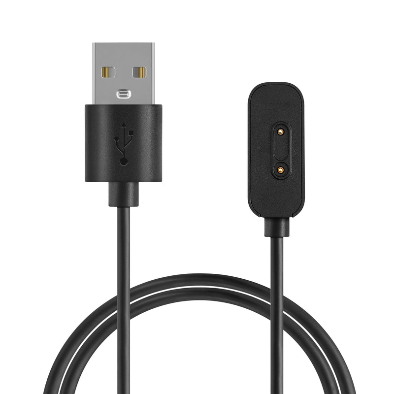 kwmobile Smartwatch Ladekabel für Xplora X5 / X5 Play / X4 USB Ladekabel für Smartwatch - Smart Watch Aufladekabel - Fitnesstracker Ersatzkabel - Schwarz Schwarz  