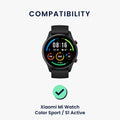 kwmobile Sportarmband kompatibel mit Xiaomi Watch S4/S4 Sport/S3/S2/Watch S1 Active/Redmi Watch 5 Active Armband