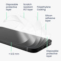 kwmobile Displayschutzfolie kompatibel mit Xiaomi 11T / 11T Pro Folie - Kristallklar - Displayschutz