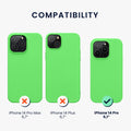kwmobile Handyhülle für iPhone 14 Pro Case - kabelloses Laden