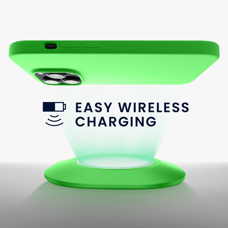 kwmobile Handyhülle für iPhone 14 Pro Case - kabelloses Laden