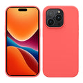 kwmobile Handyhülle für iPhone 14 Pro Hülle, für iPhone 14 Pro Case - Hülle Silikon - kabelloses Laden - Neon Koralle Neon Koralle  