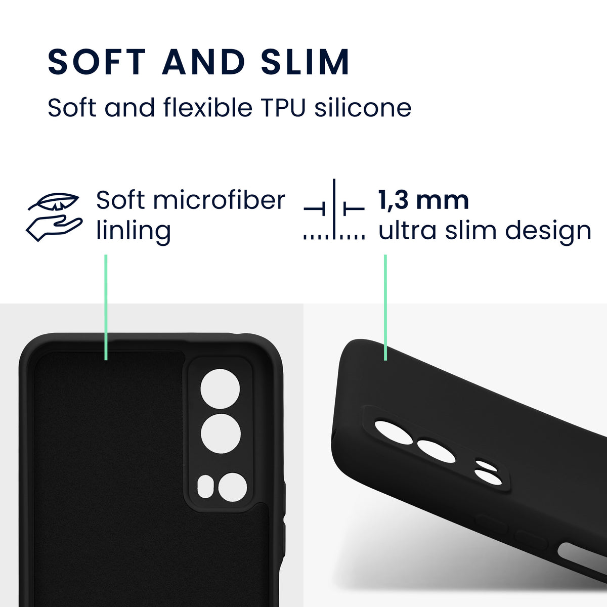 Vivo Y72 5G / Y52 5G Silikon Hülle
