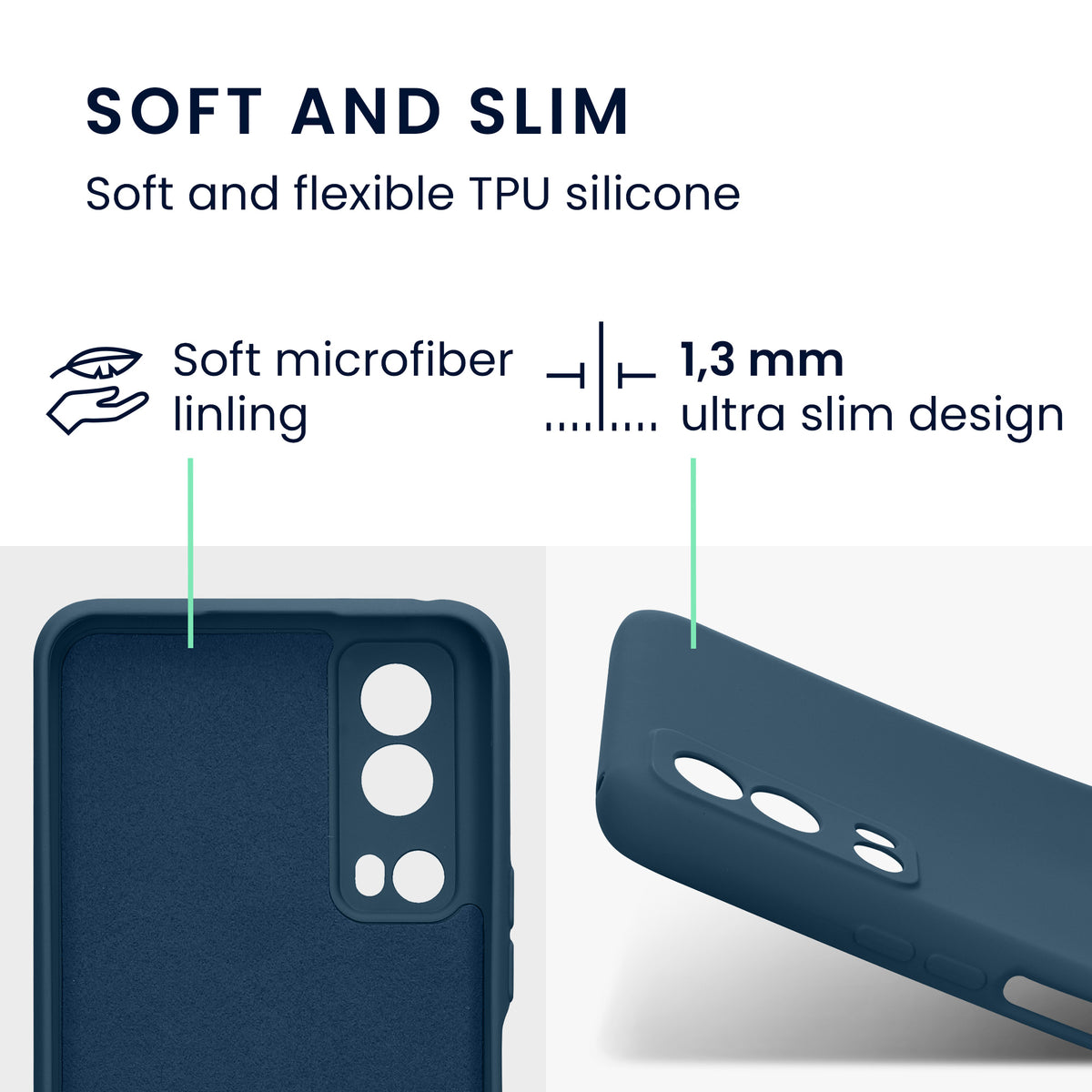 Vivo Y72 5G / Y52 5G Silikon Hülle