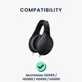 kwmobile Ohr Polster für Sennheiser HD660S / HD565 / HD580 / HD600 / HD650 Ohrpolster - Ersatz Ohrpolster - Kopfhörer