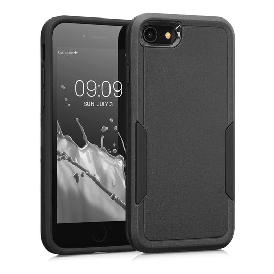 kwmobile Hülle kompatibel mit Apple iPhone SE (2022) / iPhone SE (2020) / iPhone 8 / iPhone 7 - Schutzhülle Case Handy aus TPU und Kunststoff - Cover
