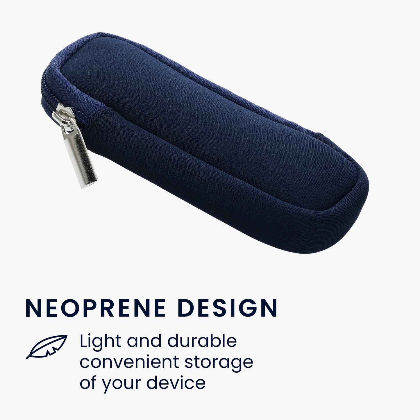 kwmobile Tasche für Universal Laser Pointer - Laserpointer Case mit Reißverschluss - 14,5 x 5 cm Innenmaße