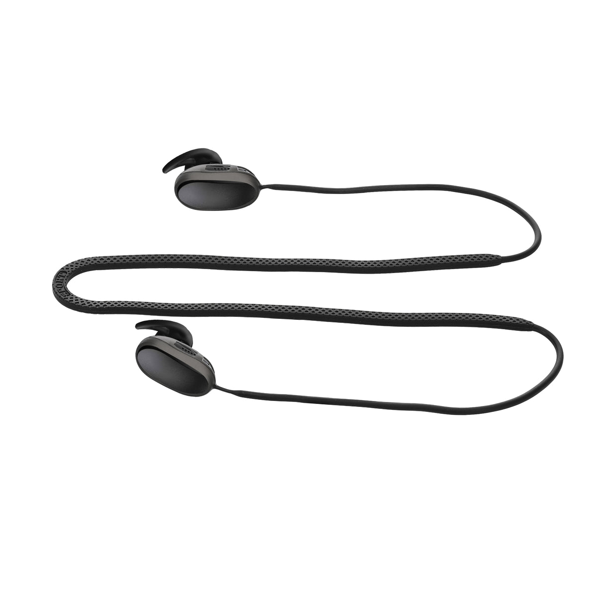 kwmobile Halteband kompatibel mit Bose QuietComfort Earbuds Headphones - Kopfhörer Halter Band Strap in Schwarz Schwarz  