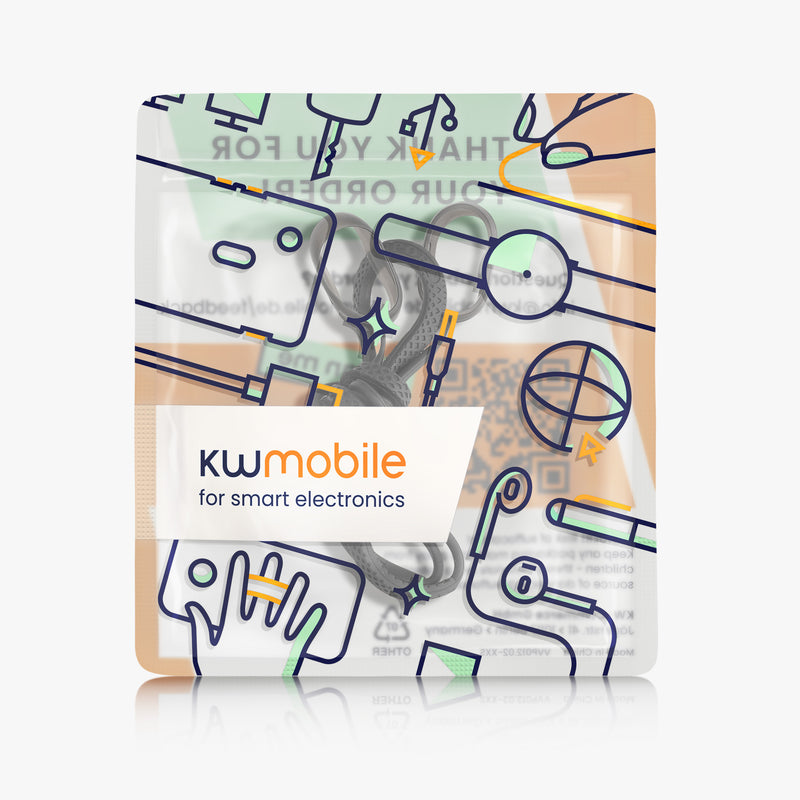 kwmobile Halteband kompatibel mit Bose QuietComfort Earbuds Headphones - Kopfhörer Halter Band Strap - Schwarz