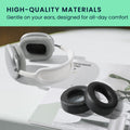 kwmobile Ohr Polster für Corsair HS50 HS60 HS60 Pro HS70 HS70 Pro HS75 Ohrpolster Ersatzteile Kopfhörer Ersatzpolster Over Ear Headphones