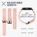 kwmobile Uhrenarmband für Blackview R3 / R3 Pro Armband - Fitnesstracker Band Set aus Silikon - Ersatzarmband