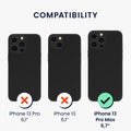 Gummierte Silikon Hülle mit Kameraschutz für Apple iPhone 13 Pro Max in Limettengrün