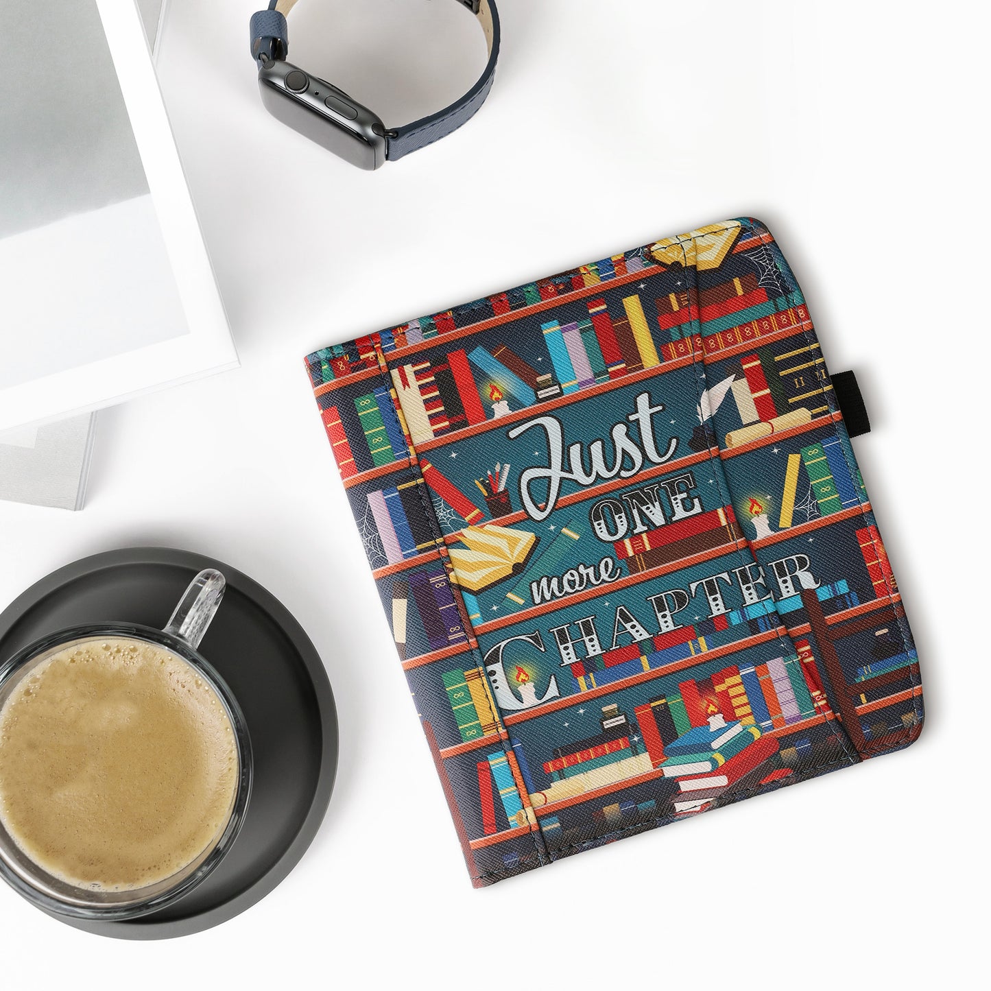 kwmobile Flip Hülle kompatibel mit Pocketbook Era / Era Color - Vorderfach Handschlaufe