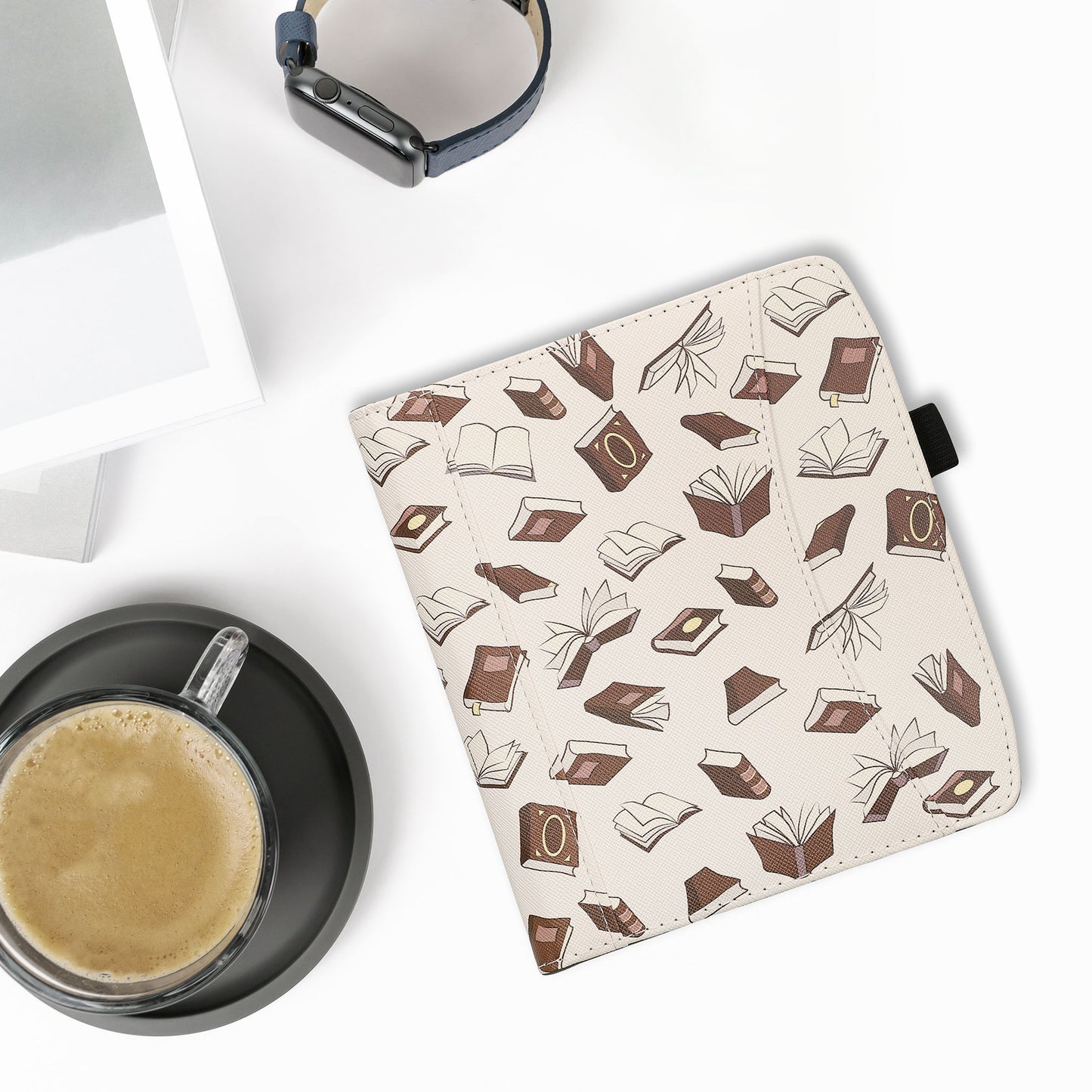kwmobile Flip Hülle kompatibel mit Pocketbook Era / Era Color - Vorderfach Handschlaufe