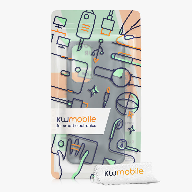 kwmobile Handyhülle für Motorola Edge 30 - Kabelloses Laden - Schutzhülle Cover