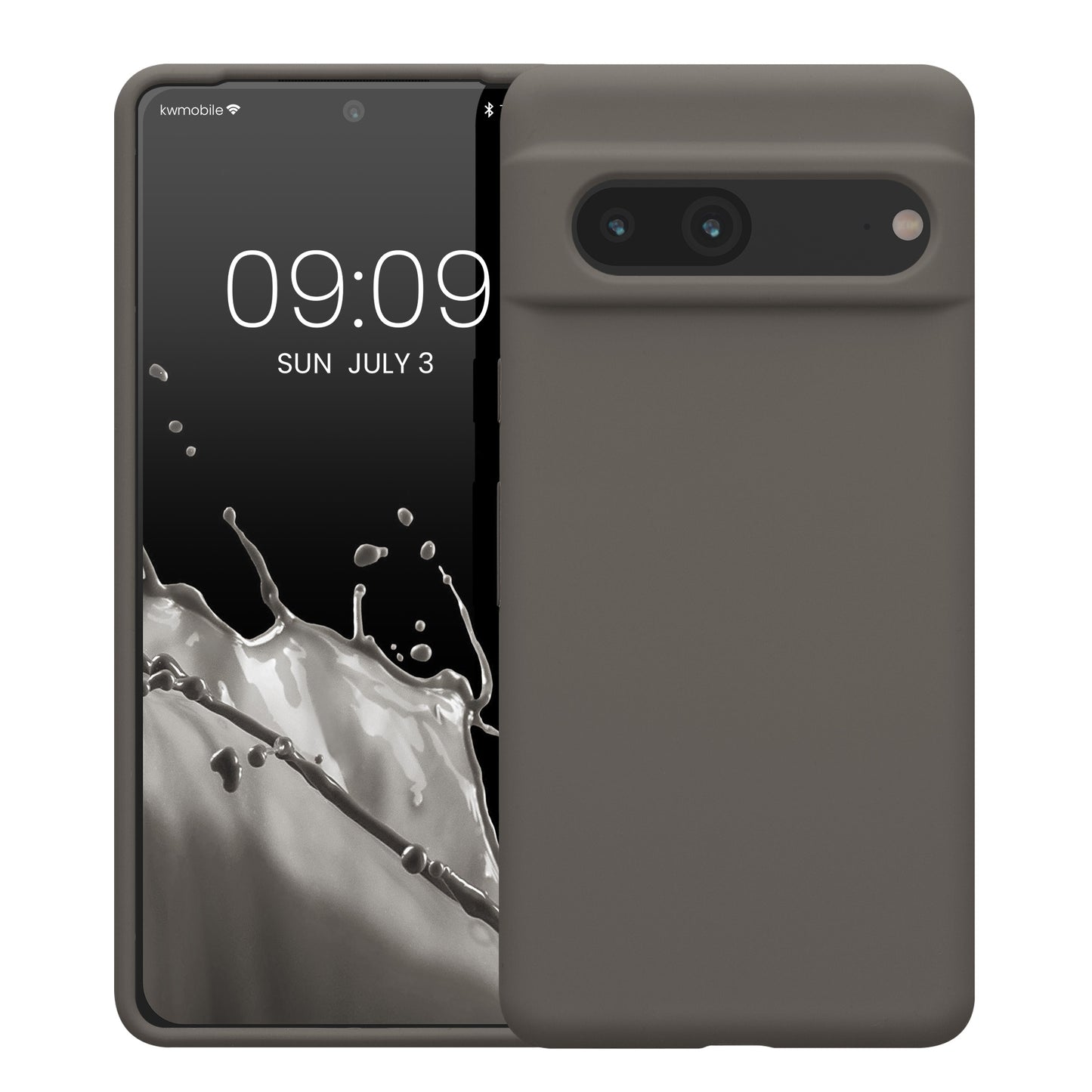 kwmobile Handyhülle für Google Pixel 7 Hülle, für Pixel 7 Case - Hülle Silikon - kabelloses Laden