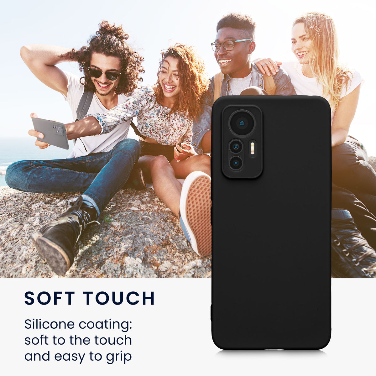 Xiaomi 12 Lite 5G Silikon Handyhülle