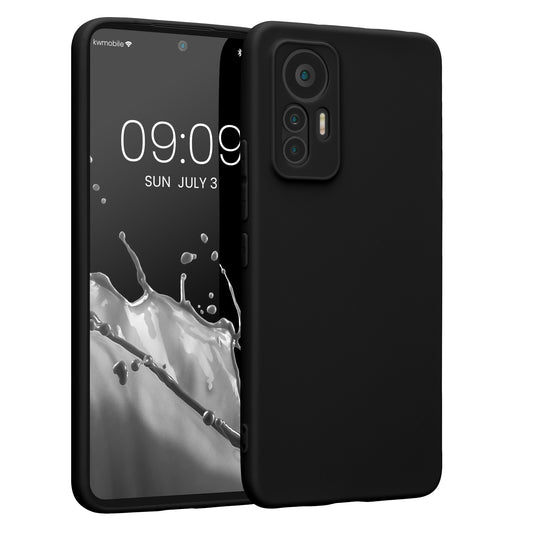 kwmobile Handyhülle für Xiaomi 12 Lite 5G Hülle - weiches Handy Silikon Case - Schutzhülle Cover