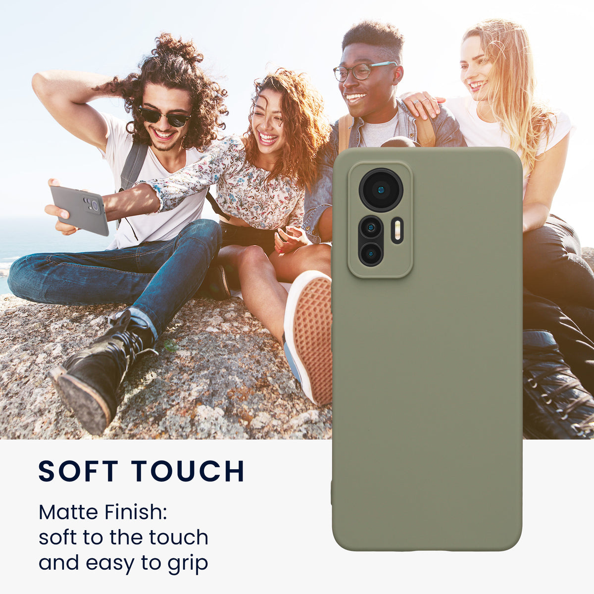 Xiaomi 12 Lite 5G Silikon Handyhülle