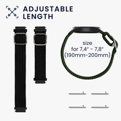 kwmobile Uhrenarmband für Garmin Venu Sq Music / Sq - Fitnesstracker Band Set - Ersatzarmband Smartwatch - [dsg02]