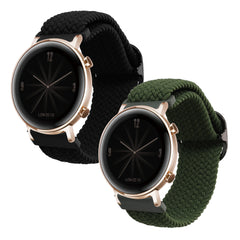 kwmobile Armband kompatibel mit Huawei Watch GT3 / Watch GT2 / Watch 2 - Fitnesstracker Sportarmband Band - Innenmaße