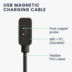 kwmobile Smartwatch Ladekabel für Xiaomi Mi Band 7 Pro / Poco Watch / Redmi Watch 3 / Watch 2 Lite USB Ladekabel