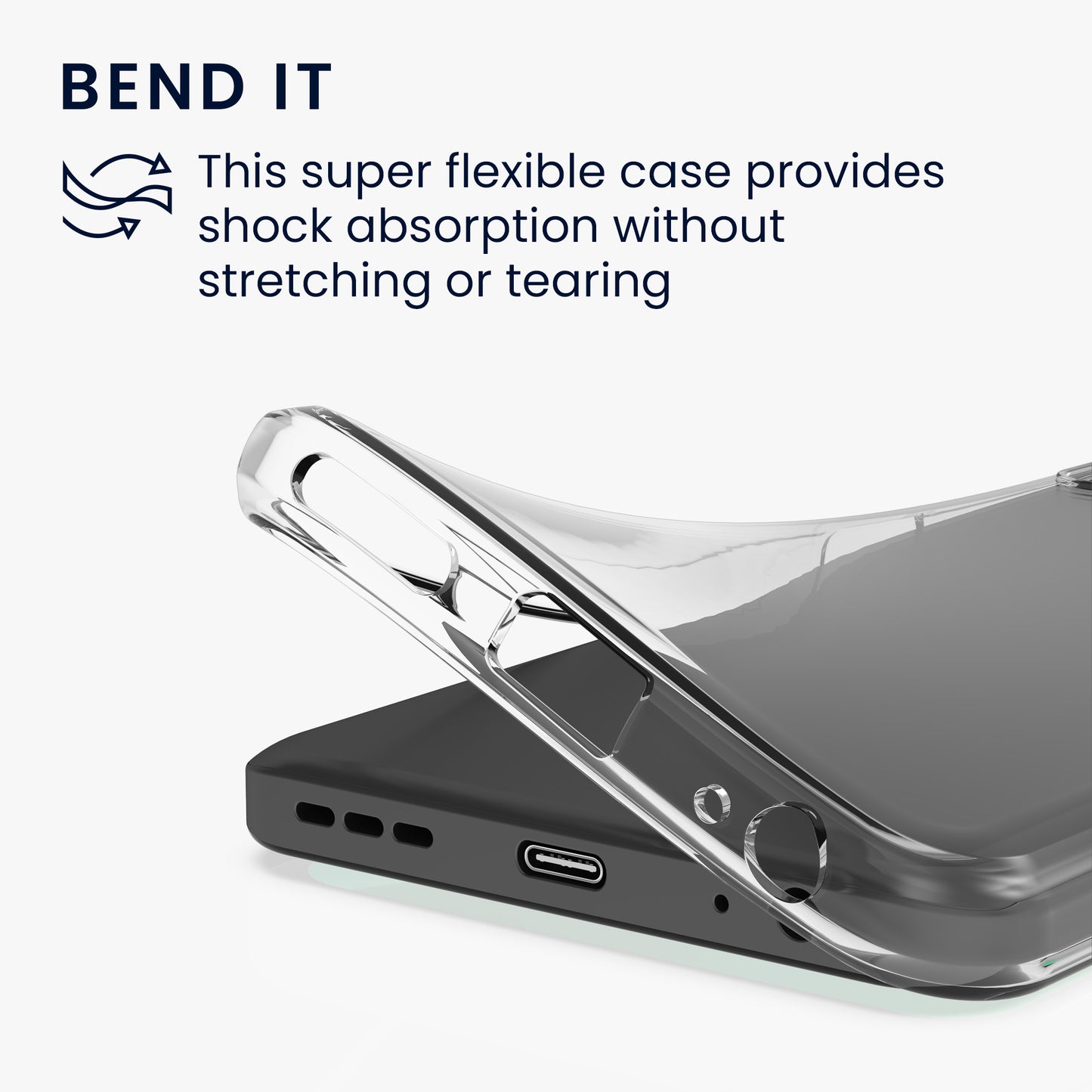 Crystal TPU Hülle für Motorola Moto G32 Transparent