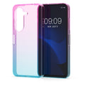 ASUS Zenfone 10 / Zenfone 9 Hülle Farbverlauf Pink Blau