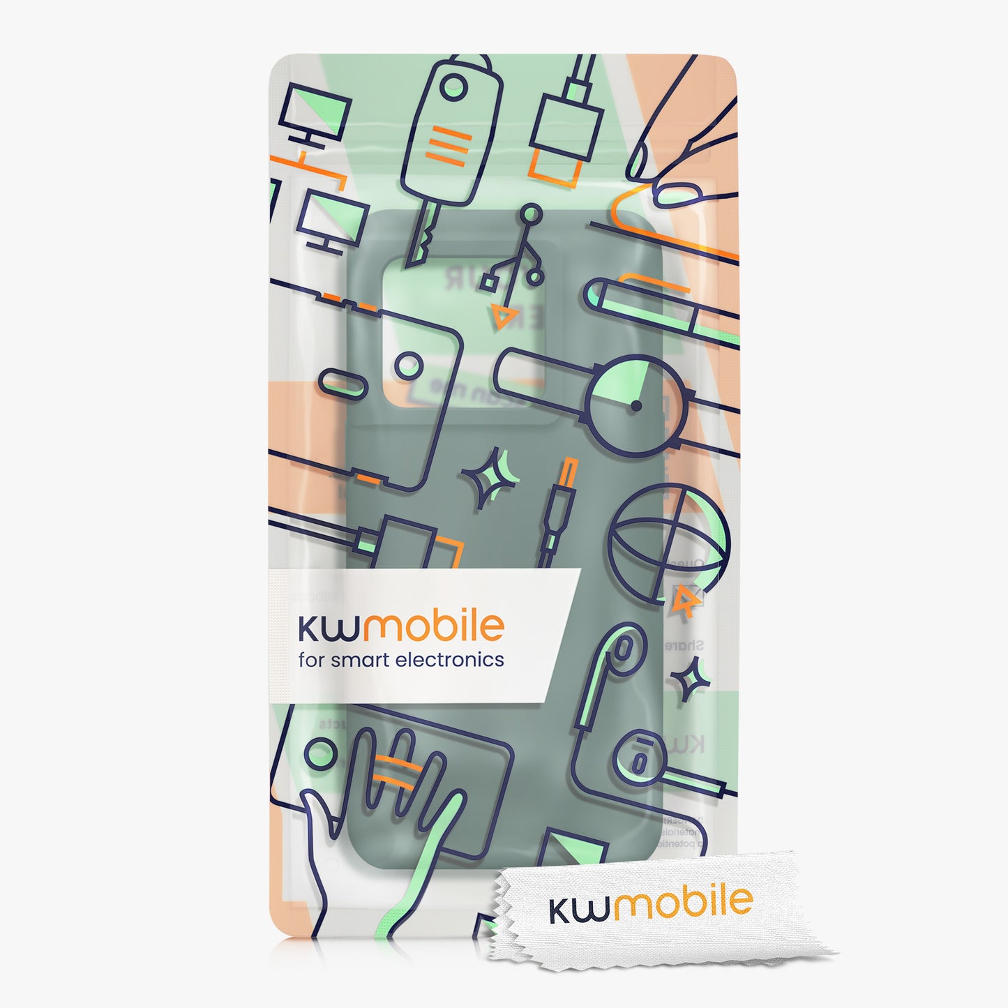 Gummierte Silikon Hülle für OnePlus 10T 5G in Schwarz