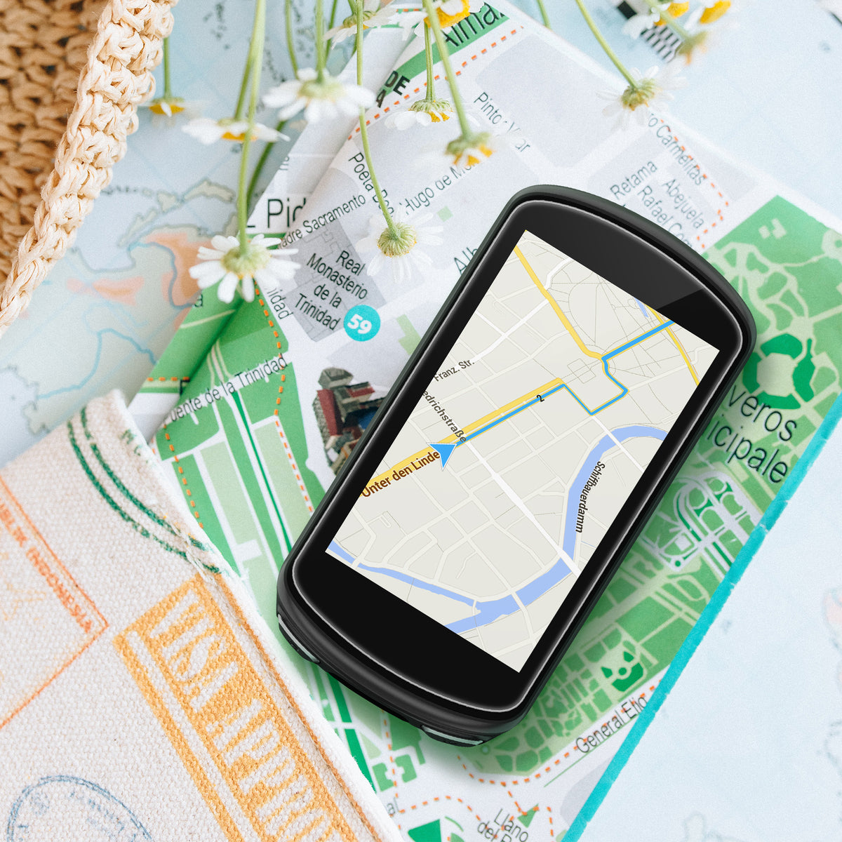 kwmobile Schutzglas kompatibel mit Garmin Edge 530 / 830 - Hartglas Schutzfolien Set für Fahrrad GPS - Displayschutz