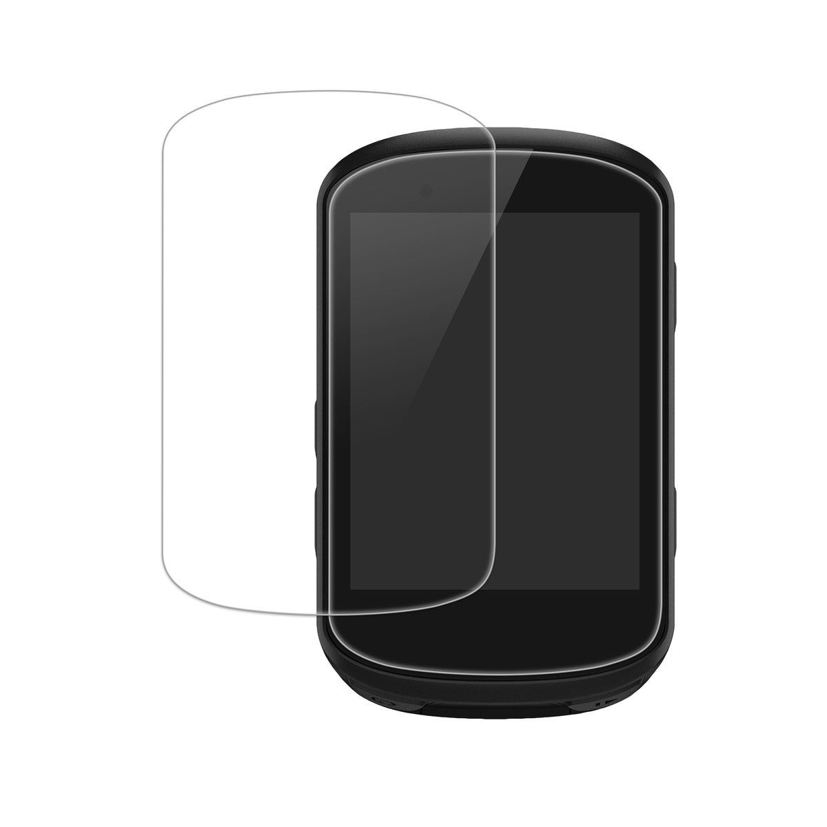 kwmobile 2x Schutzglas kompatibel mit Garmin Edge 530 / 830 - Hartglas Schutzfolien Set für Fahrrad GPS - Displayschutz für Bike Computer transparent Transparent  