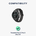 kwmobile USB Ladegerät für Ticwatch Pro 5 / Pro 3 / Pro 3 Lite / E3 Ladekabel - Ersatz Ladegerät für Smartwatch Fitness