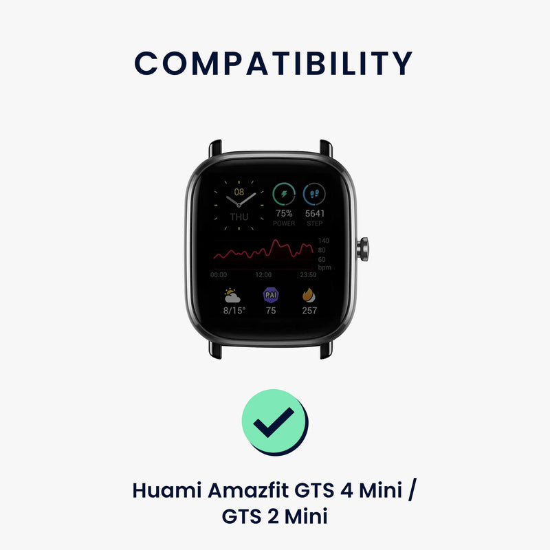 kwmobile Uhrenarmband für Huami Amazfit GTR Mini / GTS 4 Mini / GTS 3 / Amazfit Active 2 / Active Edge - Fitnesstracker