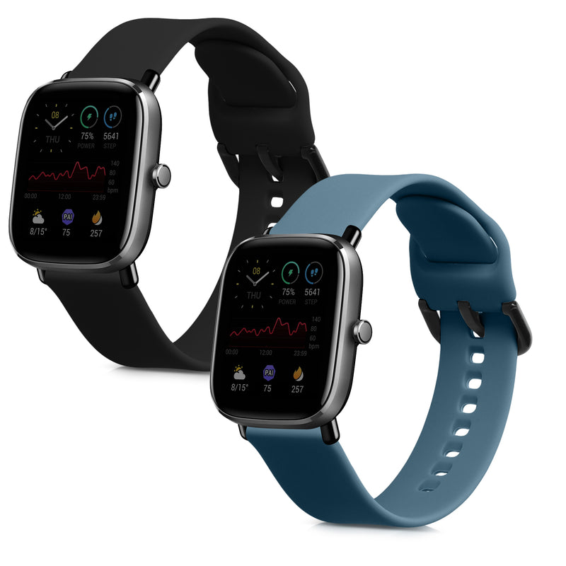 kwmobile Uhrenarmband für Huami Amazfit GTR Mini / GTS 4 Mini / GTS 3 / Amazfit Active 2 / Active Edge - Fitnesstracker