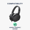 kwmobile Ohr Polster für Sennheiser HD400S / HD450SE / HD458BT Ohrpolster - Ersatz Ohrpolster - Kopfhörer Ersatzteile
