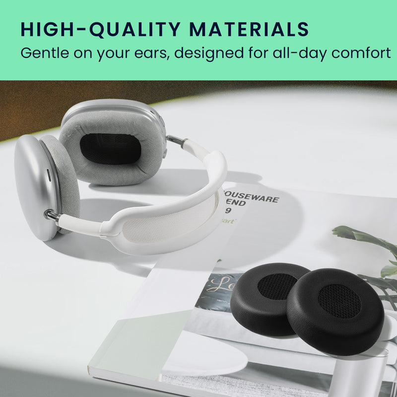 kwmobile Ohr Polster für Jabra Evolve 2 75 Ohrpolster Ersatz Ohrpolster Kopfhörer Ersatzteile Kopfhörer Ersatzpolster für Over Ear Headphones