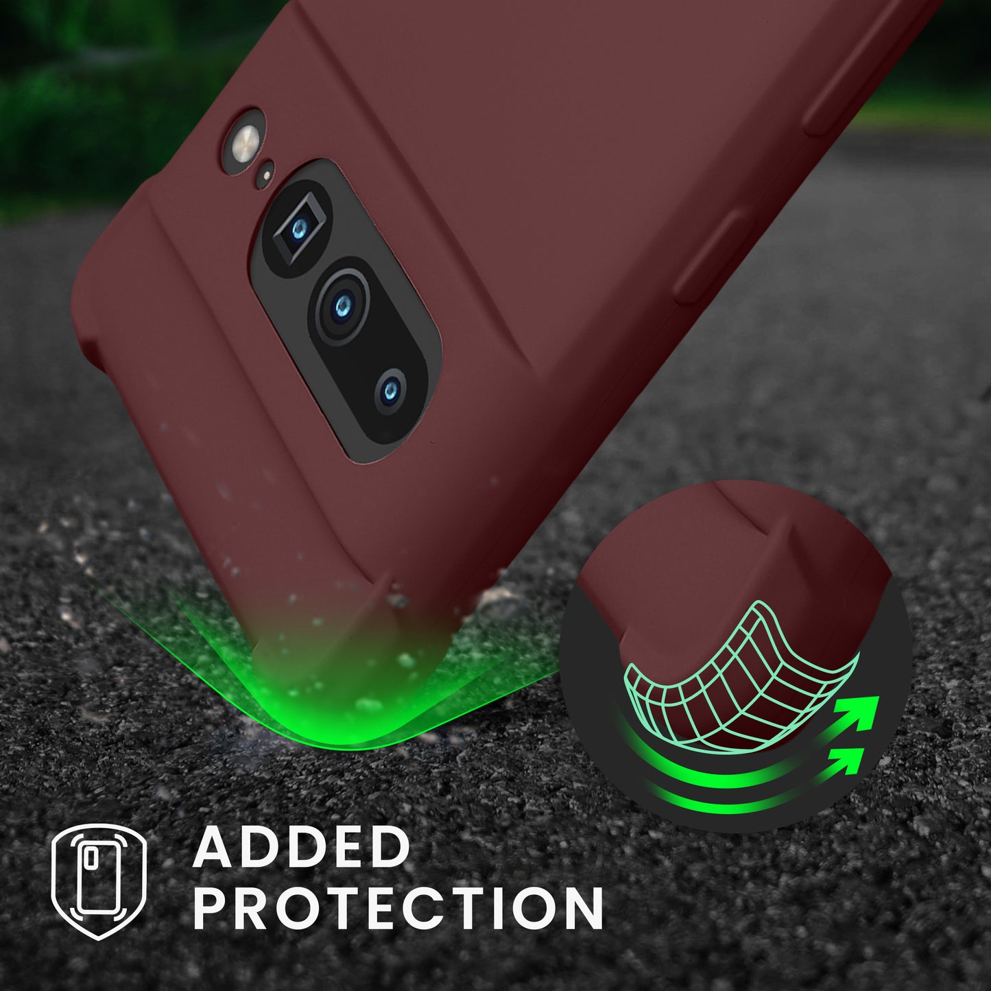 kwmobile Necklace Case kompatibel mit Google Pixel 7 Pro Hülle - Cover mit Kordel zum Umhängen - Silikon Schutzhülle