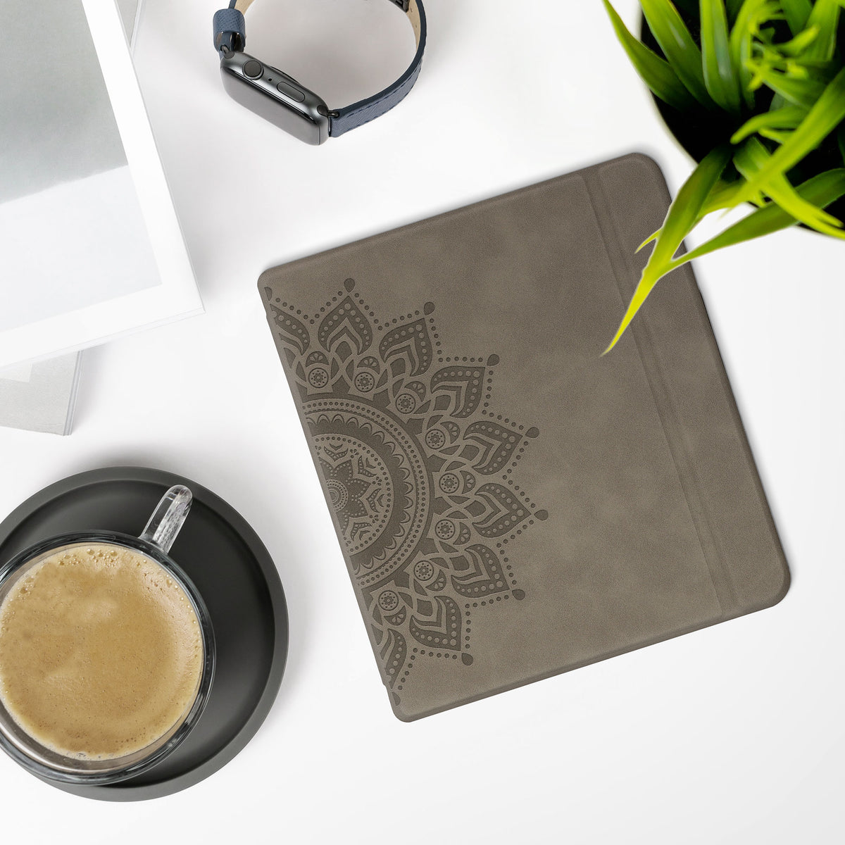 Tolino Epos 3 Kunstleder eReader Hülle mit Auto-Sleep Aufgehende Sonne