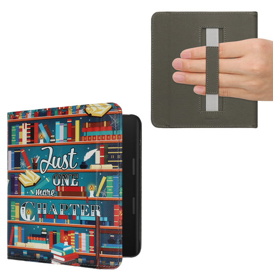 kwmobile Schutzhülle für Tolino Epos 3 Hülle - eReader Flip Case mit Handschlaufe und Auto Sleep Funktion
