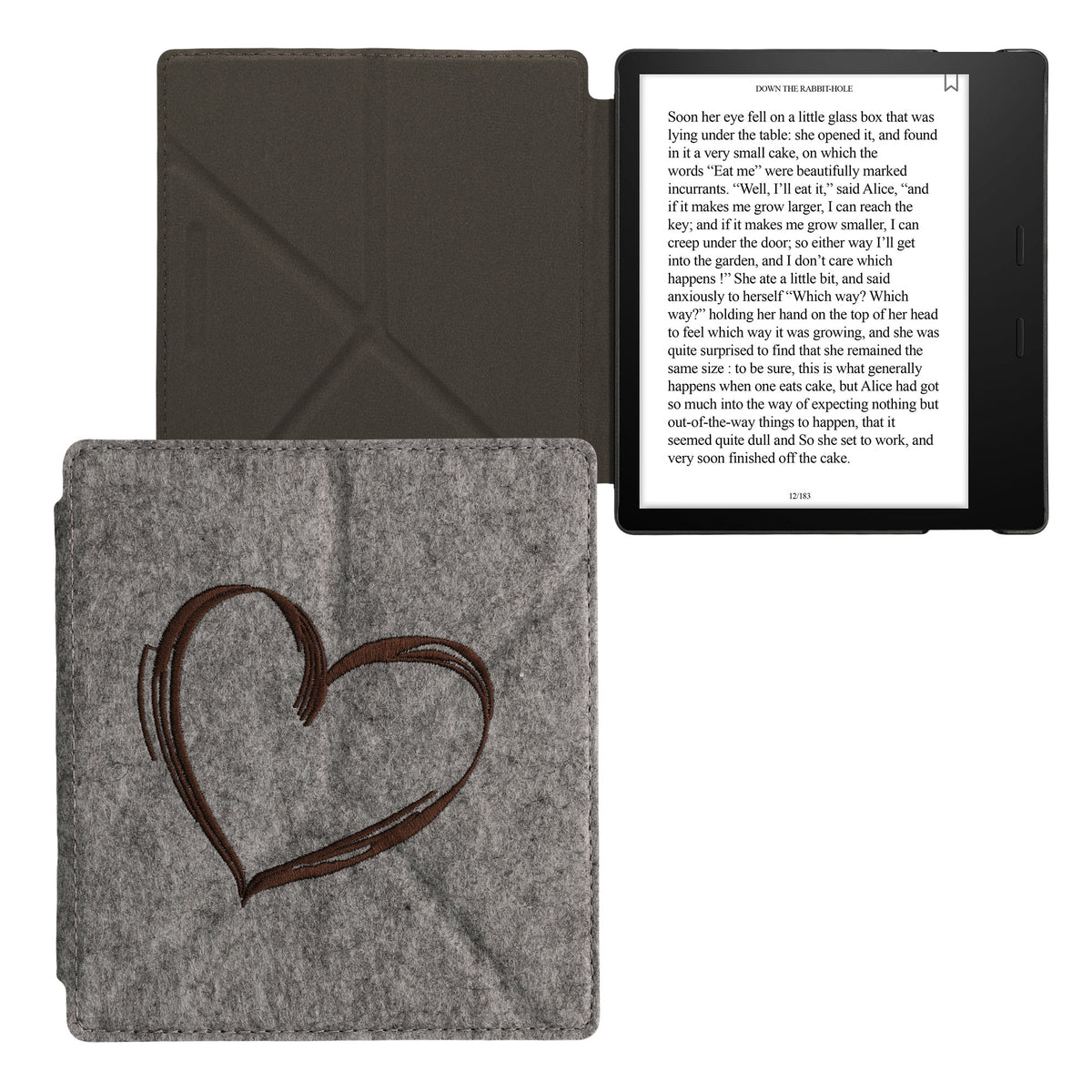 Filz Hülle für Amazon Kindle Oasis 10. Generation