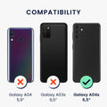 Holzhülle mit TPU Bumper für Samsung Galaxy A04s Walnussholz