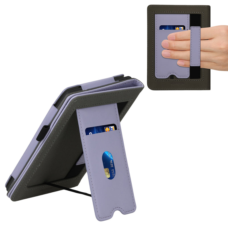 kwmobile Flip Hülle kompatibel mit Kobo Clara 2E / Tolino Shine 4 - Handschlaufe - Cover - Hüllen