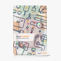 kwmobile Schutzhülle für Kobo Clara 2E / Tolino Shine 4 Hülle - eReader Flip Case mit Auto Sleep Funktion