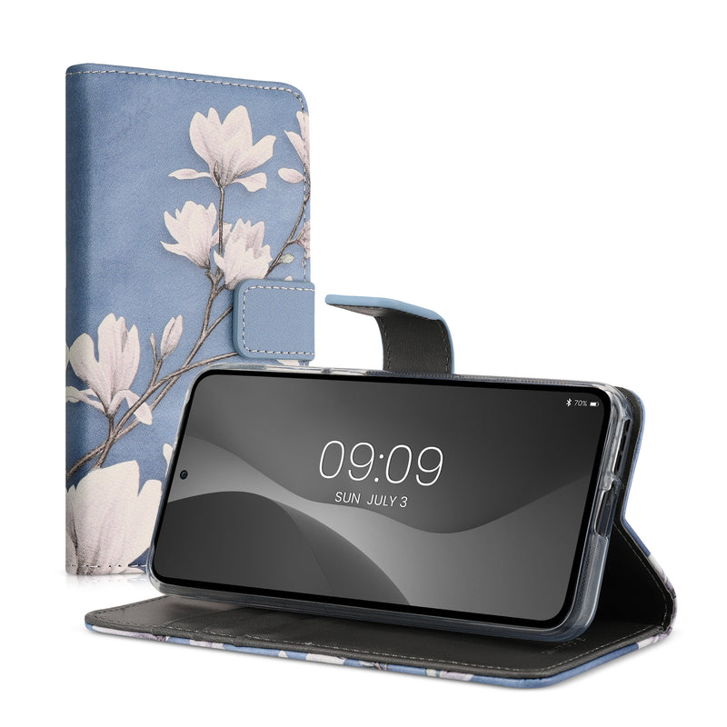 Kunstleder Hülle kompatibel mit Motorola Edge 30 Neo